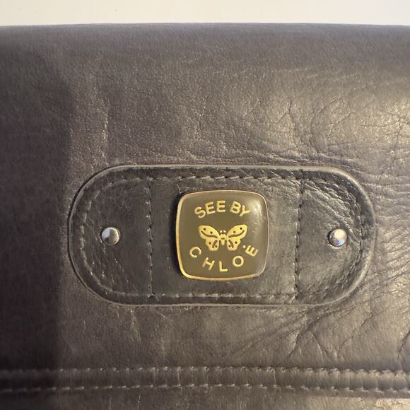 See by Chloe Long Portefeuille Leather Wallet-Skylight - Picture 6 of 10